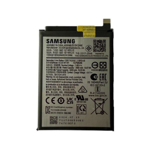 Akku für Samsung A22 5G 5000mAh