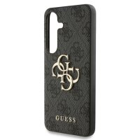 Guess 4G Metal Logo Rapport Case für Samsung S25 Plus schwarz