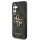 Guess 4G Metal Logo Rapport Case für Samsung S25 Plus schwarz