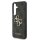 Guess 4G Metal Logo Rapport Case für Samsung S25 Plus schwarz