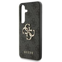 Guess 4G Metal Logo Rapport Case für Samsung S25 schwarz