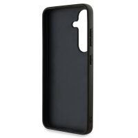 Guess 4G Metal Logo Rapport Case für Samsung S25 schwarz