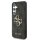 Guess 4G Metal Logo Rapport Case für Samsung S25 schwarz