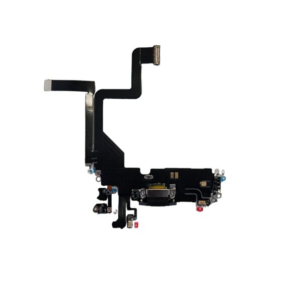 Ladebuchse für Iphone 14 Pro space black Pulled