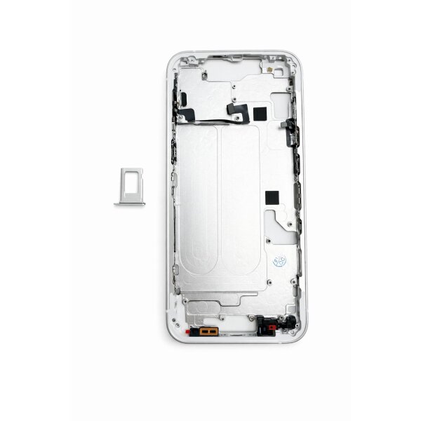 Mittelrahmen ohne Ladebuchse für Iphone 14 white