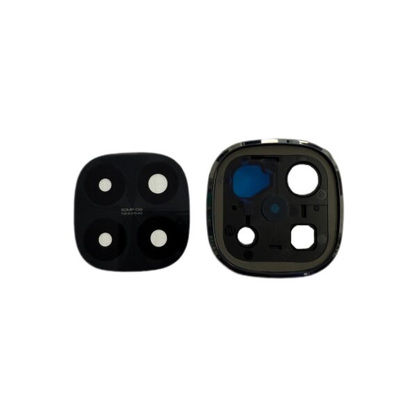 Camera Lens & Bezel für Xiaomi Redmi Note 14 Pro+ 5G midnight black