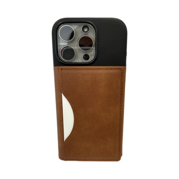 Tugg MagSafe Leder Brieftasche braun
