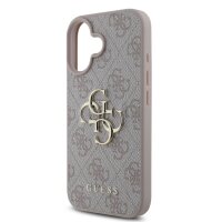 Guess 4G Metal Logo Rapport Case für Iphone 16 pink