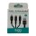 Tugg Fast 45W 3in1 Textilkabel USB auf Micro,Typ-C, Lightning 1,2m black
