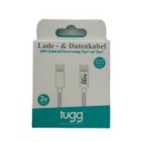 Tugg Lade - Datenkabel 100W Kabel Typ-C auf Typ-C 2m