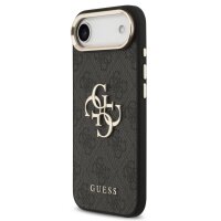 Guess 4G Metal Logo Gold Frame MagSafe Case für...