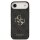 Guess 4G Metal Logo Gold Frame MagSafe Case für Iphone 17 Air black