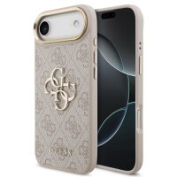 Guess 4G Metal Logo Gold Frame MagSafe Case für...