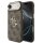 Guess 4G Metal Logo Gold Frame MagSafe Case für Iphone 17 Air brown