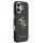Guess 4G Metal Logo Gold Frame MagSafe Case für Iphone 17 black