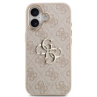 Guess 4G Metal Logo Gold Frame MagSafe Case für Iphone 17 pink