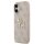 Guess 4G Metal Logo Gold Frame MagSafe Case für Iphone 17 pink
