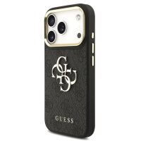 Guess 4G Metal Logo Gold Frame MagSafe Case für...