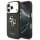 Guess 4G Metal Logo Gold Frame MagSafe Case für Iphone 17 Pro black