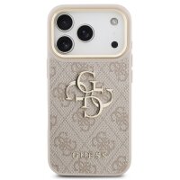 Guess 4G Metal Logo Gold Frame MagSafe Case für...