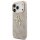 Guess 4G Metal Logo Gold Frame MagSafe Case für Iphone 17 Pro pink
