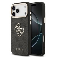 Guess 4G Metal Logo Gold Frame MagSafe Case für...