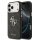 Guess 4G Metal Logo Gold Frame MagSafe Case für Iphone 17 Pro Max black