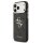Guess 4G Metal Logo Gold Frame MagSafe Case für Iphone 17 Pro Max black