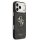 Guess 4G Metal Logo Gold Frame MagSafe Case für Iphone 17 Pro Max black