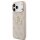Guess 4G Metal Logo Gold Frame MagSafe Case für Iphone 17 Pro Max pink