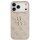 Guess 4G Metal Logo Gold Frame MagSafe Case für Iphone 17 Pro Max pink