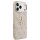 Guess 4G Metal Logo Gold Frame MagSafe Case für Iphone 17 Pro Max pink