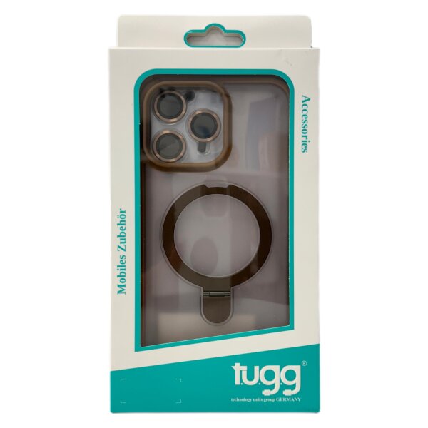 Tara Magnet Case mit Ring Halterung für iPhone 17 Pro Max bronze