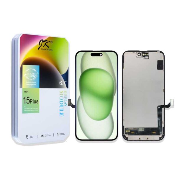 LCD mit Touch für Iphone 15 Plus Incell JK