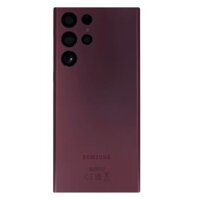 Backcover für Samsung S22 Ultra burgundy A-Ware