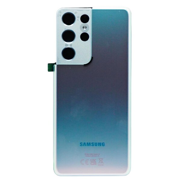 Backcover für Samsung S21 Ultra phantom silver A-Ware