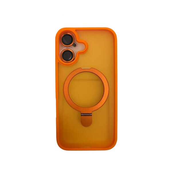 Tara Magnet Case mit Ring Halterung für iPhone 17 Orange