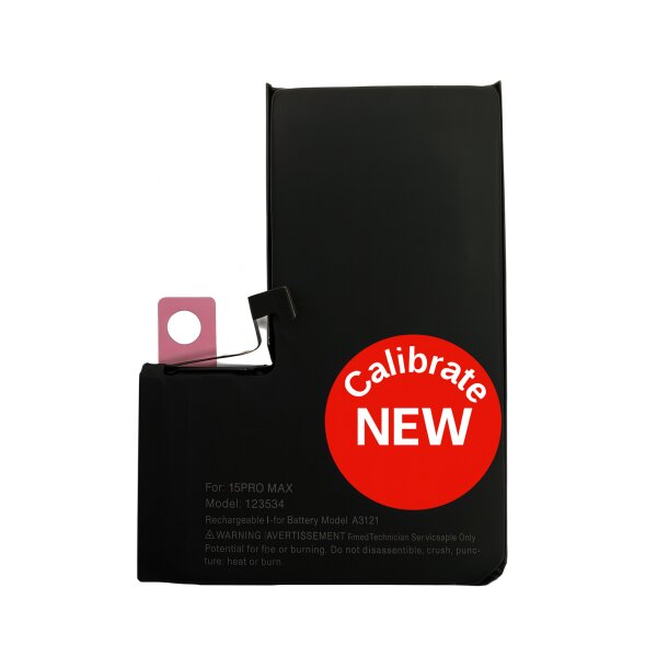 Akku für Iphone 15 Pro Max SERVICE PACK Diagnostic (Calibrate NEW)
