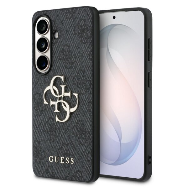 Guess 4G Metal Logo Rapport Case für Samsung S26 schwarz