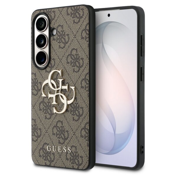 Guess 4G Metal Logo Rapport Case für Samsung S26 brown