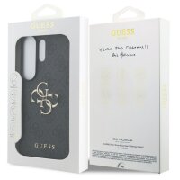 Guess 4G Metal Logo Rapport Case für Samsung S26 Ultra schwarz