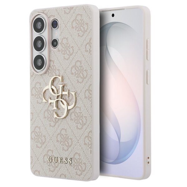 Guess 4G Metal Logo Rapport Case für Samsung S26 Ultra pink