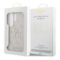 Guess 4G Metal Logo Rapport Case für Samsung S26 Ultra pink
