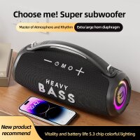 Heavy Bass-33 Bluetooth Lautsprecher schwarz