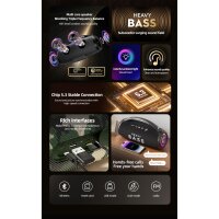 Heavy Bass-33 Bluetooth Lautsprecher schwarz