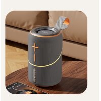 Heavy Bass-07 Bluetooth Lautsprecher grau