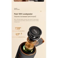 Heavy Bass-07 Bluetooth Lautsprecher schwarz