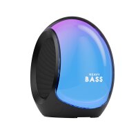 Heavy Bass-09 Bluetooth Lautsprecher schwarz
