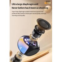 Heavy Bass-09 Bluetooth Lautsprecher schwarz