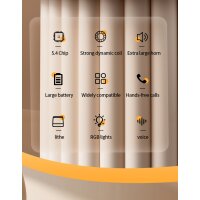 Heavy Bass-09 Bluetooth Lautsprecher schwarz